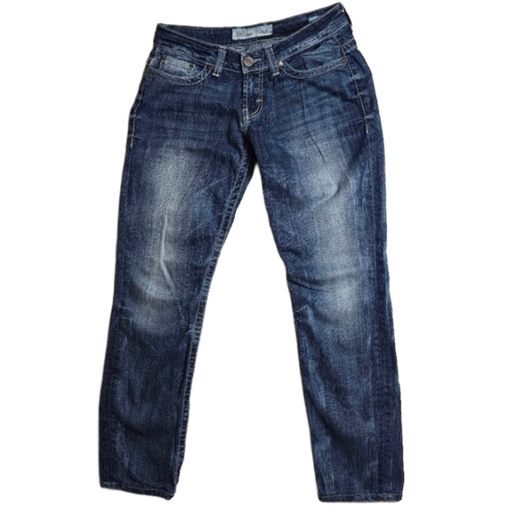 BKE Denim - BKE Womens Distressed Jeans Size 26 Medium Wash Stretch Denim